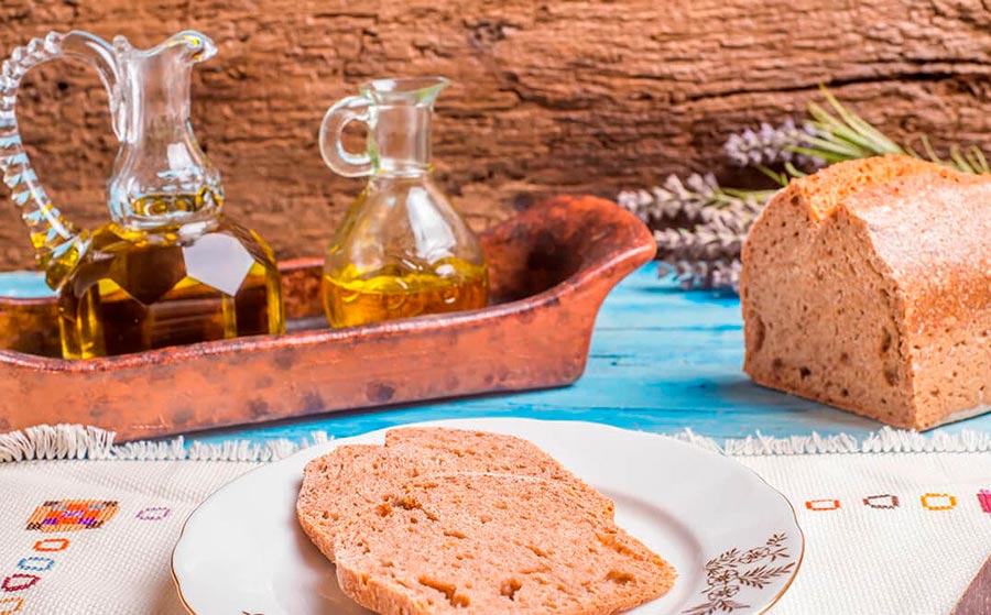 Pan de espelta con curry y jengibre - La Española Aceites