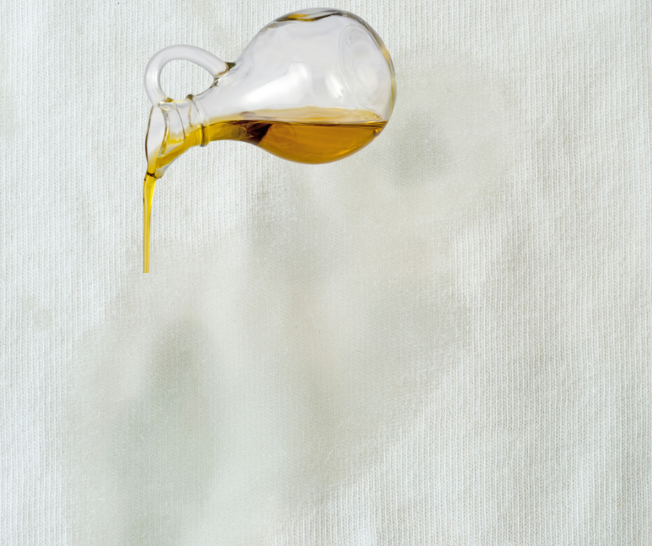 Cómo quitar manchas de aceite de oliva? - La Española Aceites